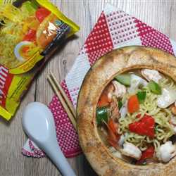 INDOMIE KARI UDANG KELAPA MUDA